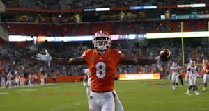 Receiver Trevon Grimes celebrates against Arkansas-1252x800