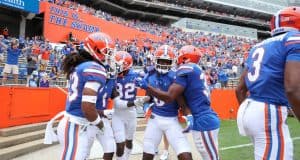 The Florida Gators celebrate a touchdown against Kentucky-1293x800