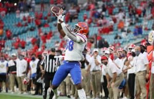 Tight end Kemore Gamble scores against Georgia-1111x820