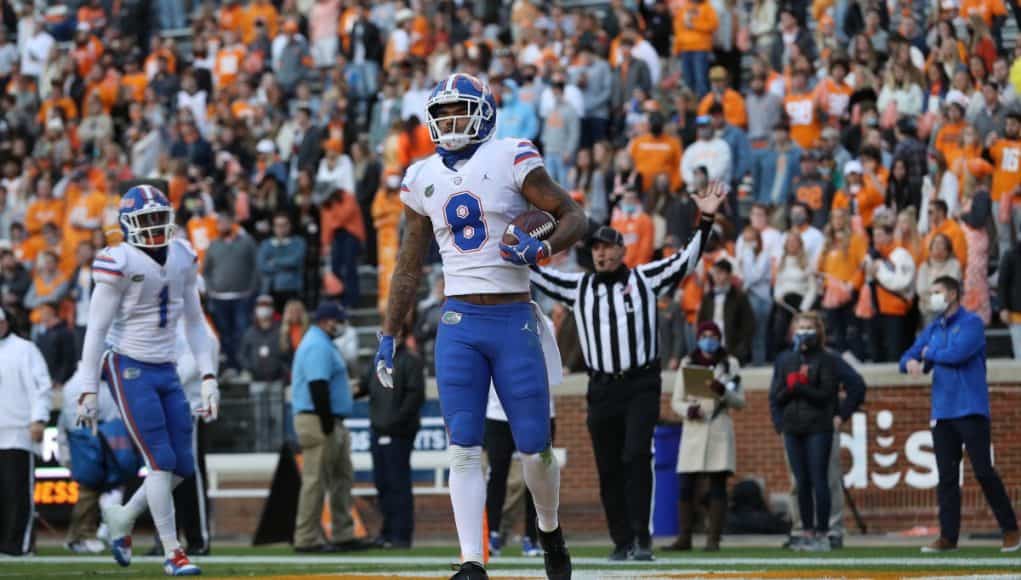 Trevon Grimes scores against Tennessee- 1200x734