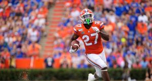 Florida Gators running back Dameon Pierce scores against Vanderbilt - 1280x854