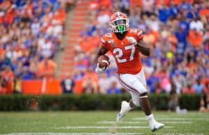 Florida Gators running back Dameon Pierce scores against Vanderbilt - 1280x854