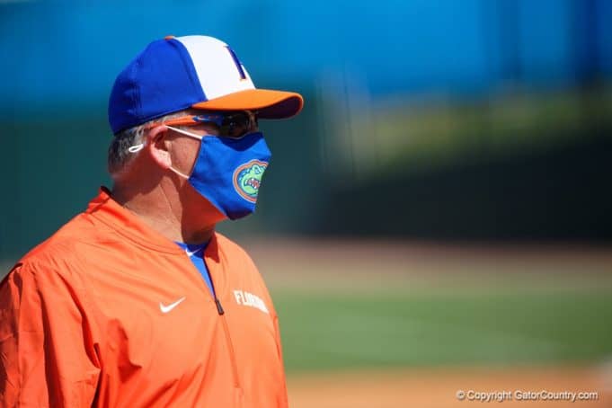 Florida Gators softball coach Tim Walton coaches against Kentucky - 1280x854
