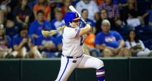 Florida Gators catcher Julia Cottrill hits in 2020 - 1280x854