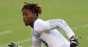 Florida Gators linebacker Diwun Black competes at Friday Night Lights in 2018 - 1279x853