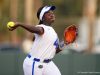 Florida Gators third baseman Charla Echols makes a play on defense in 2019 - 1280x854