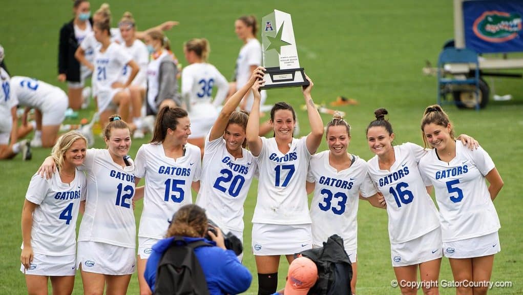 Florida Gators lacrosse holds regular season trophy- 1024x576