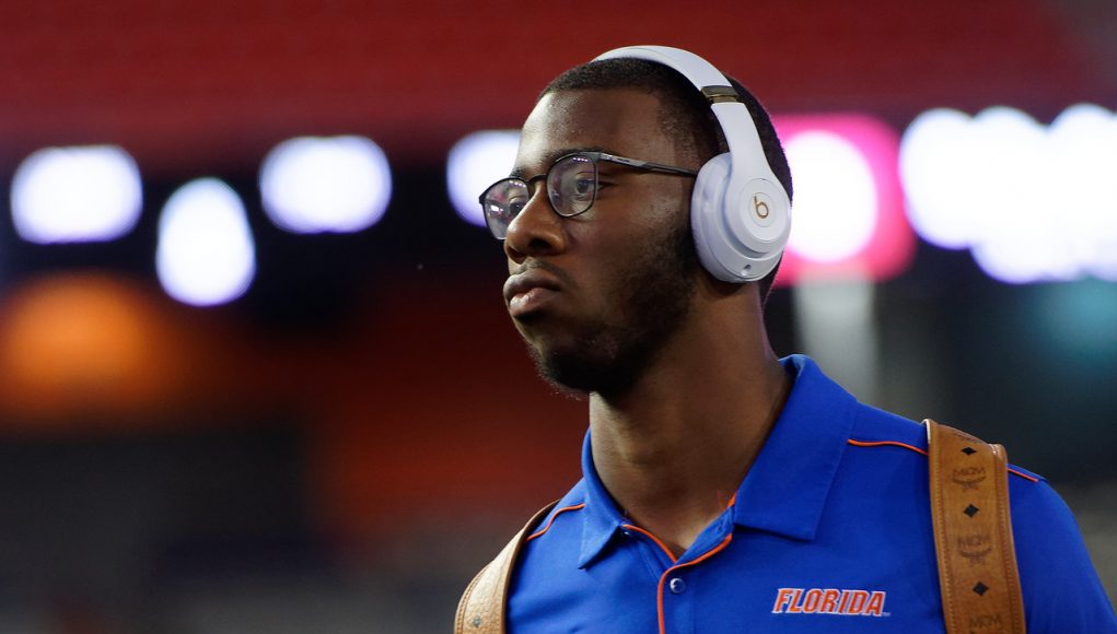 Kyle Pitts during Gator Walk as the Gators prepare to face the Florida State Seminoles at Ben Hill Griffin Stadium in Gainesville, Florida. November 30th, 2019. - 1280x853