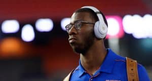 Kyle Pitts during Gator Walk as the Gators prepare to face the Florida State Seminoles at Ben Hill Griffin Stadium in Gainesville, Florida. November 30th, 2019. - 1280x853