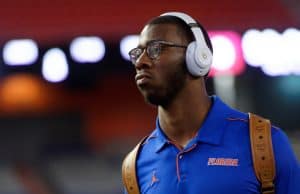 Kyle Pitts during Gator Walk as the Gators prepare to face the Florida State Seminoles at Ben Hill Griffin Stadium in Gainesville, Florida. November 30th, 2019. - 1280x853