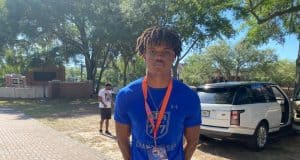 2022 receiver Jayden Gibson at Florida's cookout- 875x656