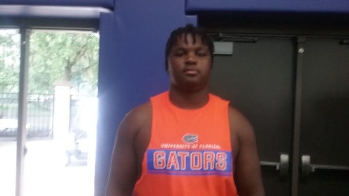 Defensive lineman Stantavious Smith visiting the Florida Gators-1280x720