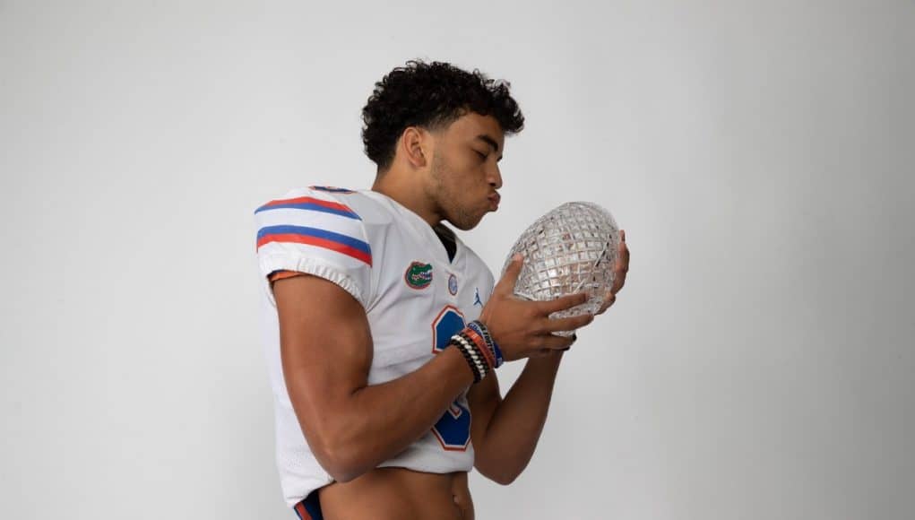 Florida Gators quarterback commit Nick Evers during his official visit- 1280x853