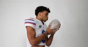 Florida Gators quarterback commit Nick Evers during his official visit- 1280x853