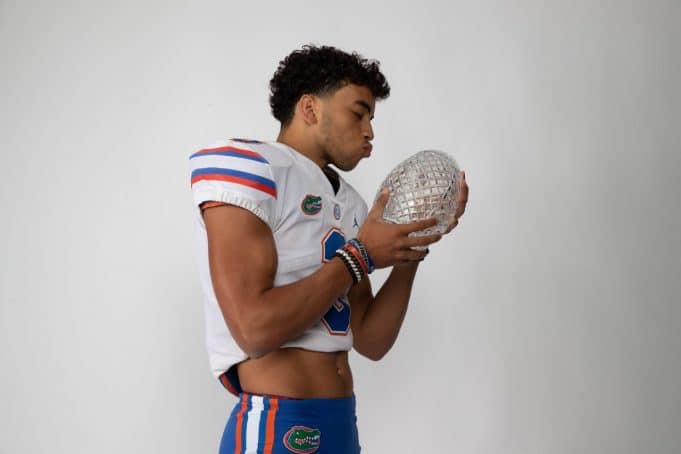 Florida Gators quarterback commit Nick Evers during his official visit- 1280x853