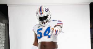 Offensive lineman Tyler Booker on his official visit with the Florida Gators-1280x1697