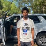 Receiver Isaiah Horton at Florida's cookout- 935x701