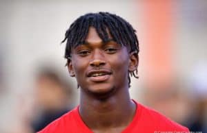 2023 defensive back Aaron Gates visiting for Friday Night Lights-1024x683