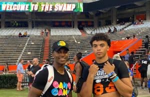 Florida Gators quarterback commit Nick Evers and receiver Evan Stewart- 1280x960