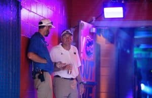 Dan Mullen in the Swamp before the Alabama game-1280x852