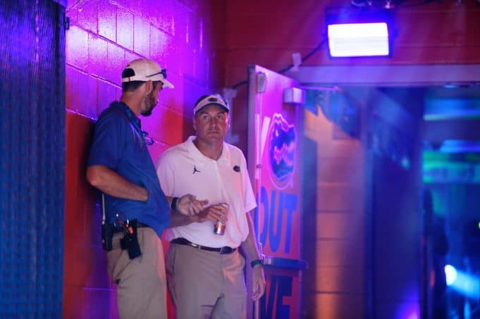 Dan Mullen in the Swamp before the Alabama game-1280x852
