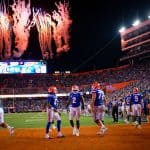 Fireworks after the Florida Gators defeated Tennessee in the Swamp on Saturday night-1280x853