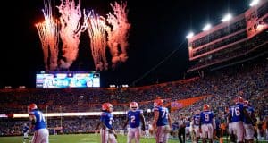 Fireworks after the Florida Gators defeated Tennessee in the Swamp on Saturday night-1280x853