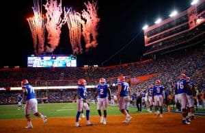 Fireworks after the Florida Gators defeated Tennessee in the Swamp on Saturday night-1280x853