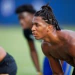 Florida Gators defensive back target Azareyeh Thomas works out at Friday Night Lights-1280x853