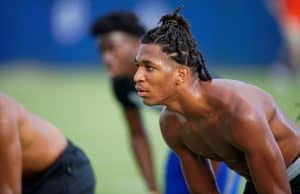 Florida Gators defensive back target Azareyeh Thomas works out at Friday Night Lights-1280x853