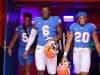 Florida Gators defensive lineman Zachary Carter, running back Malik Davis and Ventrell Miller- 1280x852
