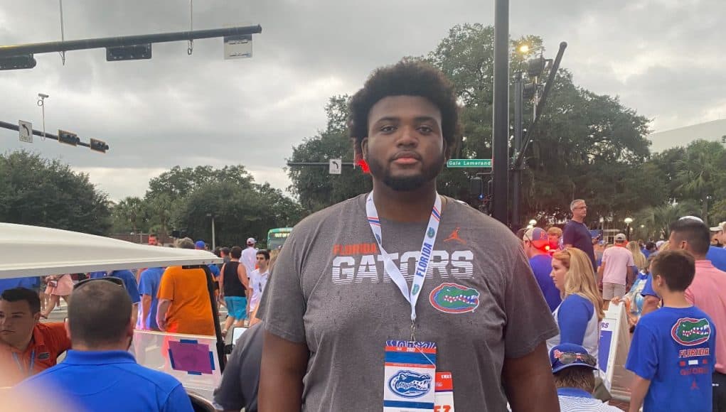 Florida Gators offensive line target Ramier Lewis visiting Gainesville- 1280x960