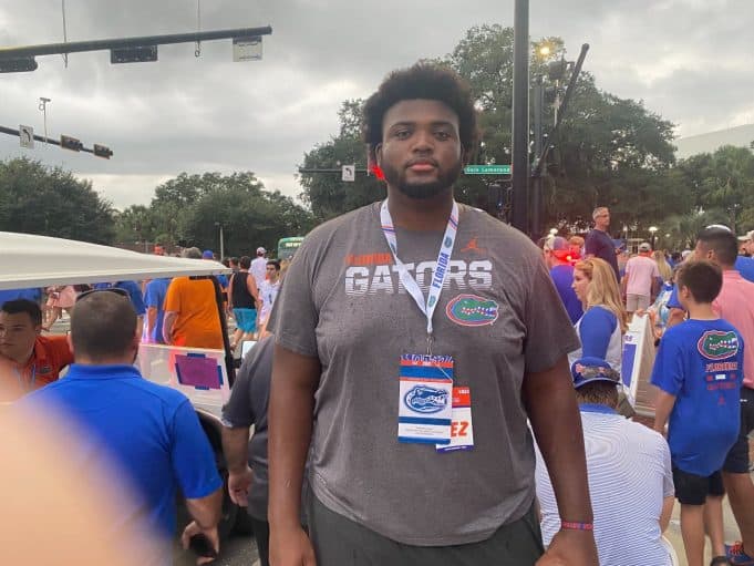 Florida Gators offensive line target Ramier Lewis visiting Gainesville- 1280x960