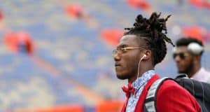 Florida Gators quarterback Emory Jones at Gator Walk before the Tennessee game-1280x853