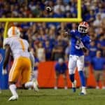 Florida Gators quarterback Emory Jones throws against Tennessee-1280x853