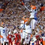 Florida Gators receiver Rick Wells scores against FAU in the Swamp-1280x852