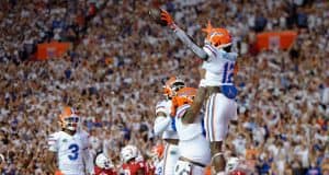 Florida Gators receiver Rick Wells scores against FAU in the Swamp-1280x852