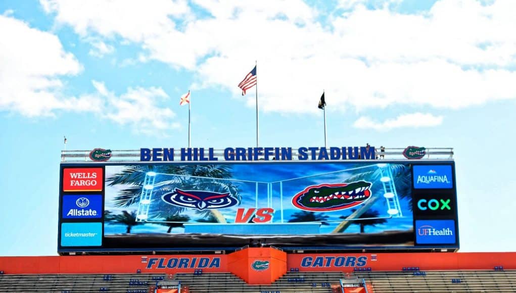 The Florida Gators enter the Swamp ahead of the FAU game-1280x853