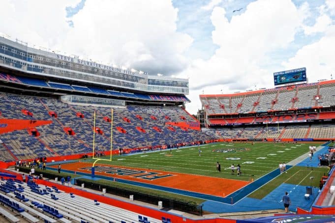 The Swamp before the Florida Gators took on the Alabama Crimson Tide-1280x853
