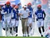 Florida Gators head coach Dan Mullen leads the Gators out of the tunnel before the Vanderbilt game- 1280x853