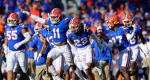Florida Gators fall to the Georgia Bulldogs in Jacksonville Florida Gators linebacker Mohamoud Diabate and Rashad Torrence against Georgia- 1280x854