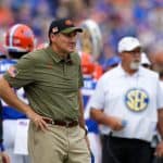 Florida Gators head coach Dan Mullen during the Samford game-1280x853