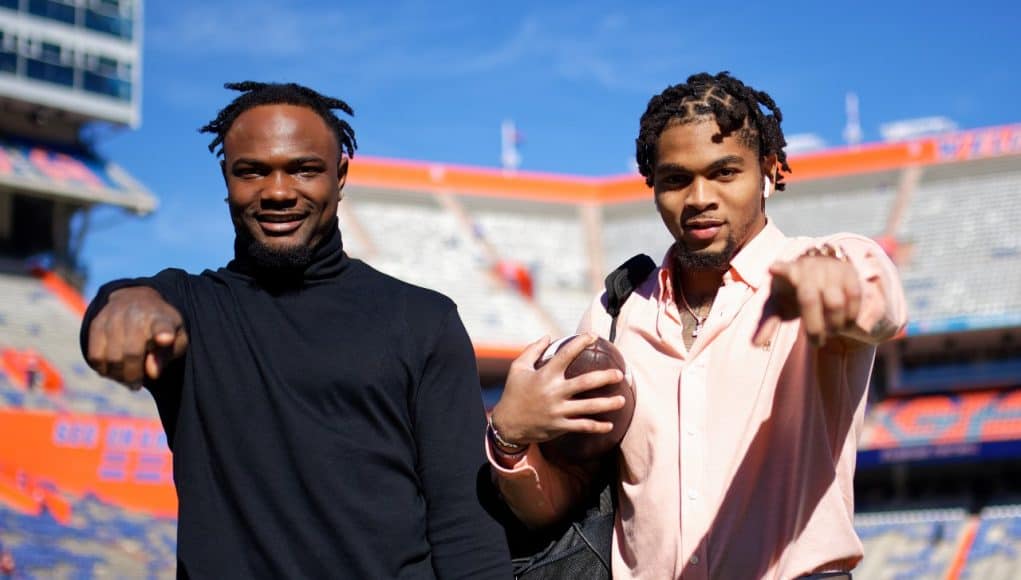 Florida Gators running backs Malik Davis and Dameon Pierce-1280x853