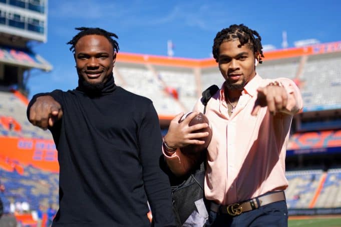 Florida Gators running backs Malik Davis and Dameon Pierce-1280x853