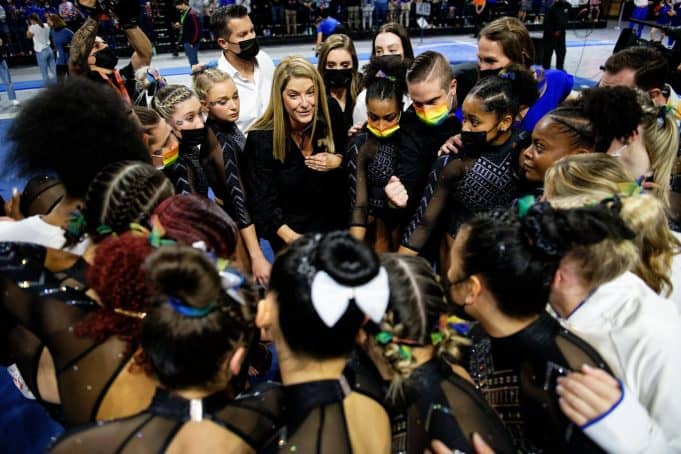 Florida Gators gymnastics head coach Jenny Rowland-1280x853