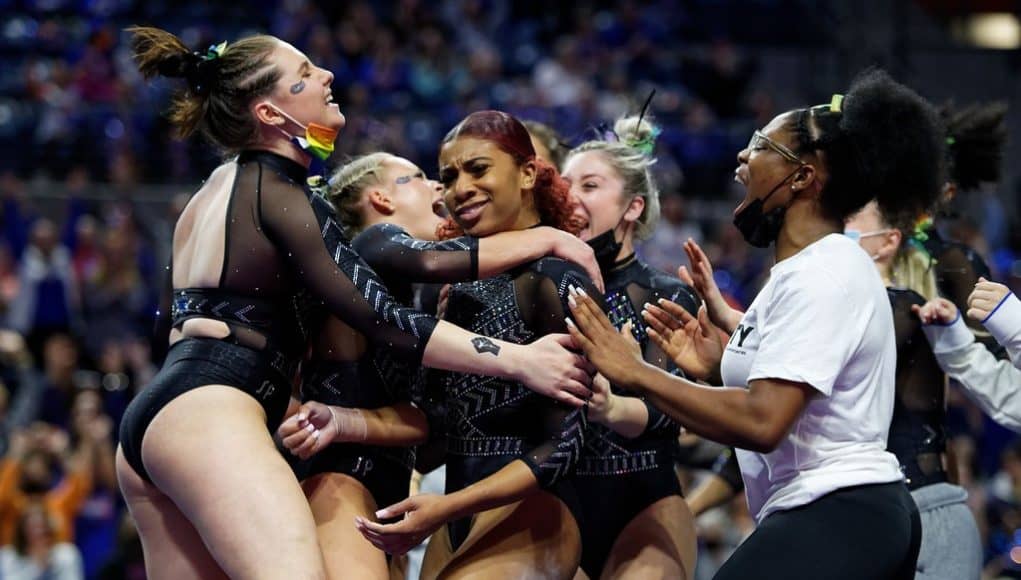 University of Florida Gators gymnast Nya Reed- 1024x682