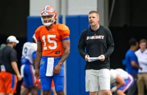 Head coach Billy Napier and quarterback Anthony Richardson-1280x853