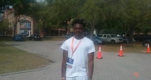 Receiver Daquayvious Sorey visiting UF.-1280x720