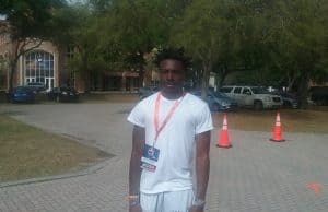 Receiver Daquayvious Sorey visiting UF.-1280x720