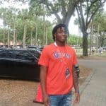Tight end Javonte Vereen visiting the Florida Gators-1280x720
